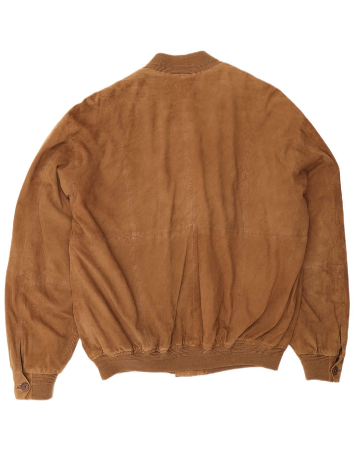Vintage muška antilop jakna IT 52 XL smeđa koža