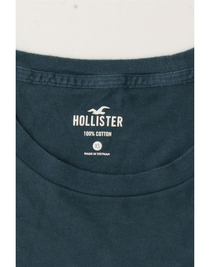 HOLLISTER Muška majica kratkih rukava XS plavi pamuk