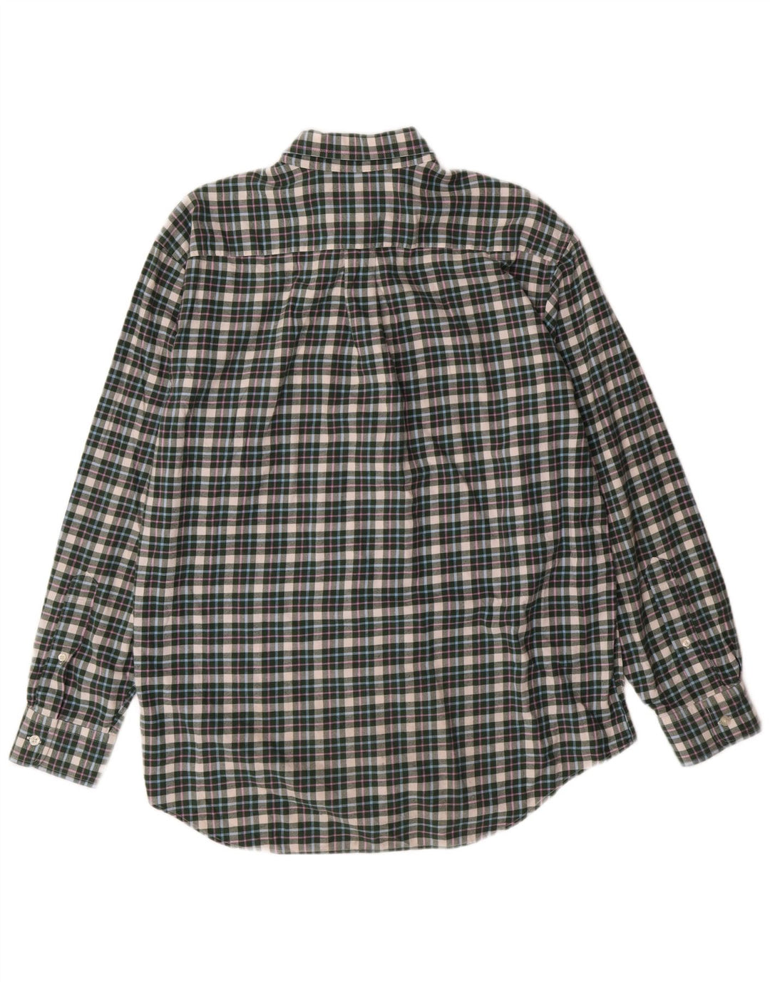 Vineyard Vines muška flanelska košulja srednje zelene karirane pamučne prefinjenosti