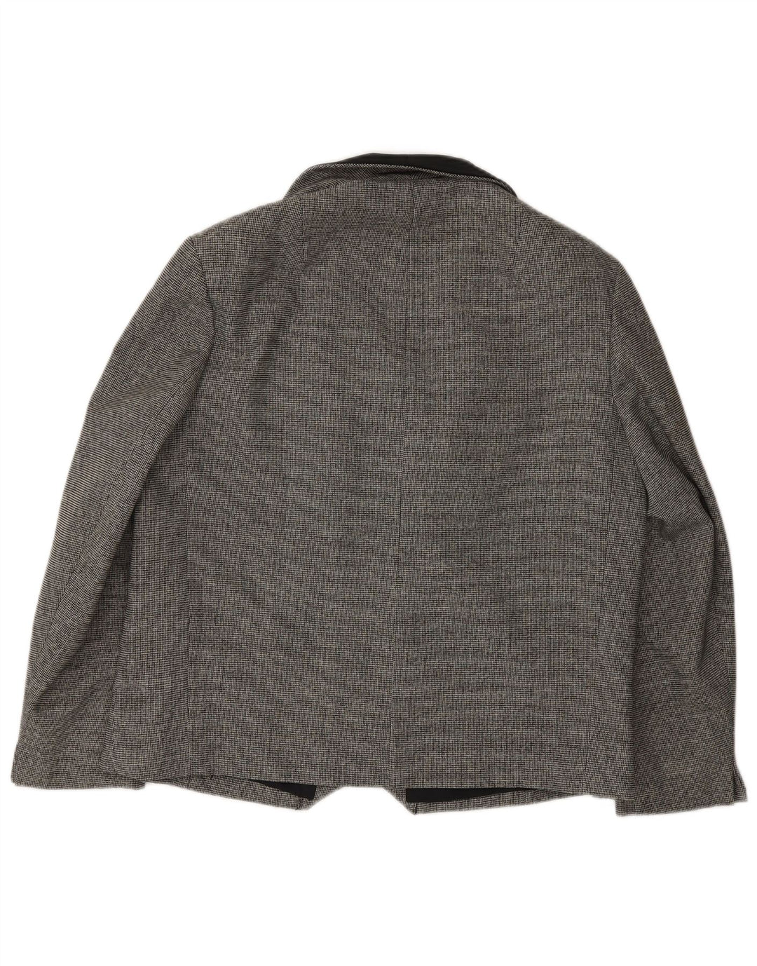 Erle ZF ženski sako s dvostrukim kopčanjem UK 16 Large Gray Houndstooth