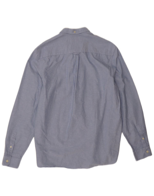 Lyle & Scott muška košulja Large Blue Pamuk