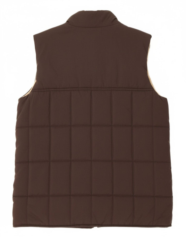 PUMA Boys Padded Gilet 15-16 Years Brown Polyester