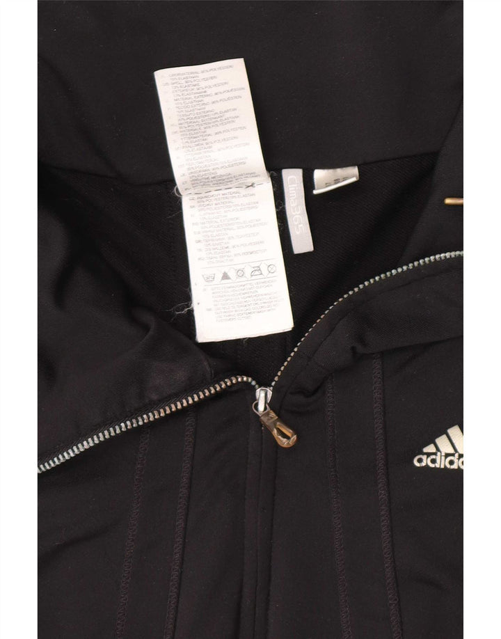 Adidas ženska gornja jakna za trenirku Clima 365 UK 14 srednji crni poliester