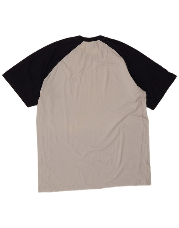 Fila muška majica kratkih rukava XL Sivi Colourblock Pamuk