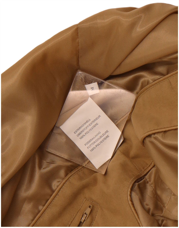 Vintage muška bomber jakna UK 38 srednje bež poliester