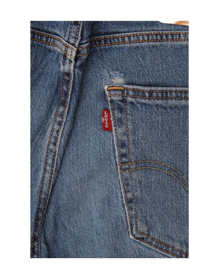 LEVI'S Womens 502 Tapered Jeans W31 L30 Blue Cotton