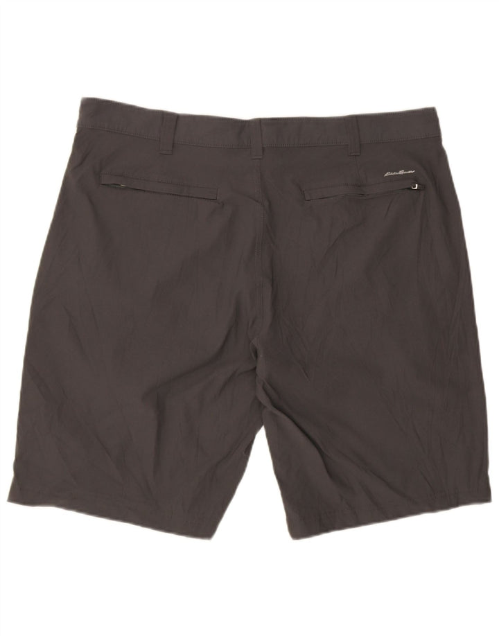 Eddie Bauer muške chino kratke hlače W38 XL sivi najlon