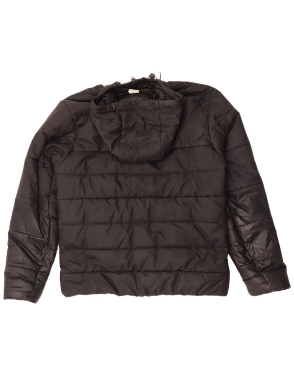Nike Muška Therma-Fit Graphic Hooded Padded Jacket UK 40 Large Black
