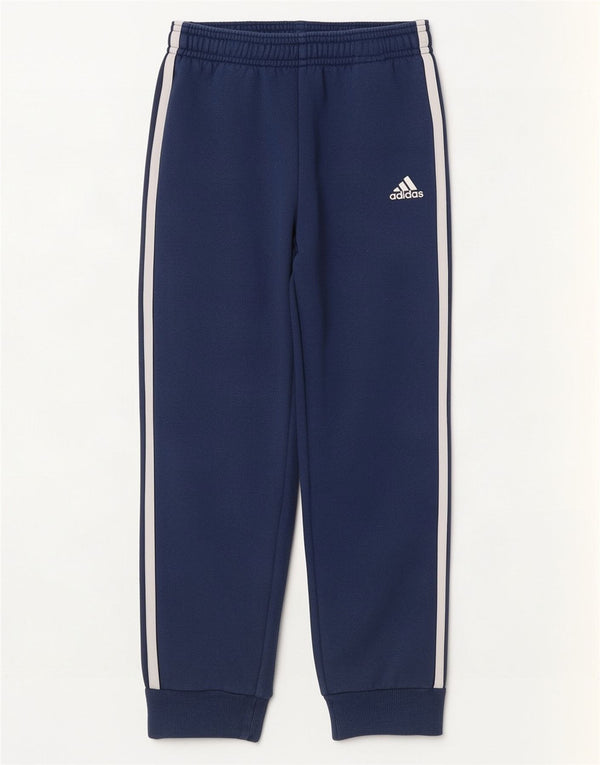 Adidas Trenirka za dječake Hlače za trčanje 6-7 godina tamnoplavi pamuk