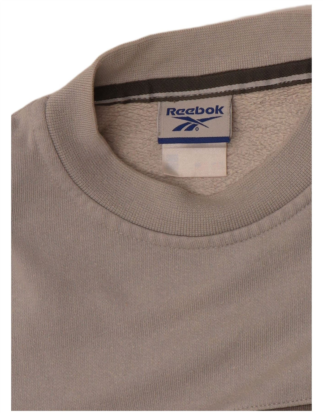 REEBOK Boys Graphic Sweatshirt Džemper 11-12 Years Grey Colourblock