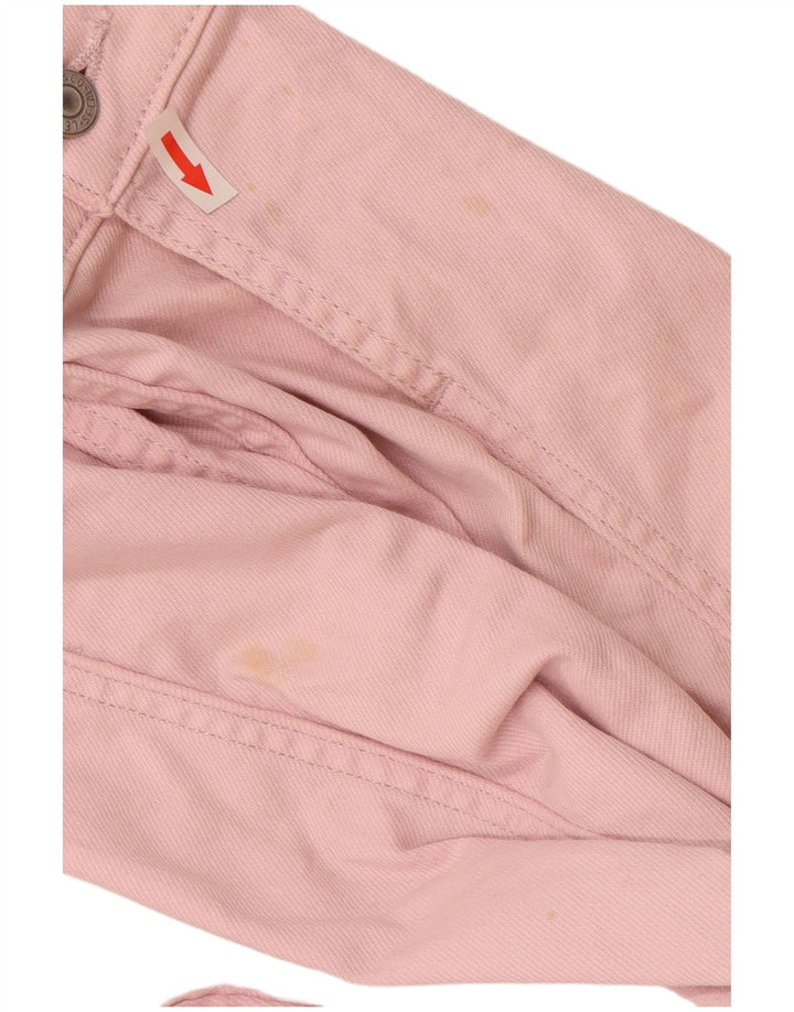 Levi's ženska traper jakna UK 18 XL, ružičasti pamuk