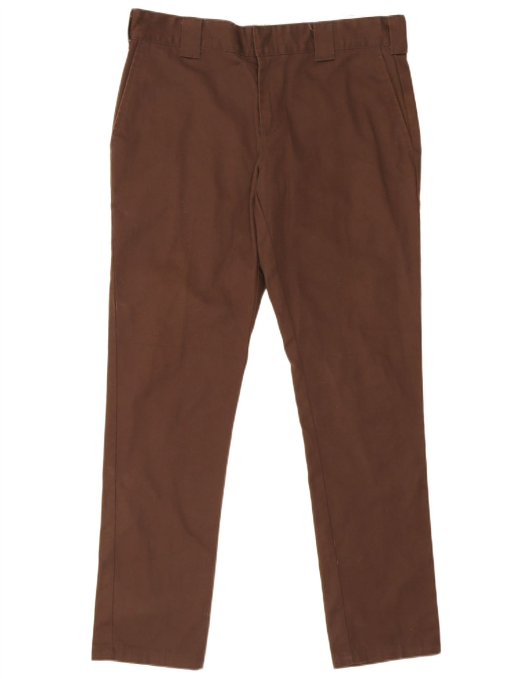 Dickies muške uske chino hlače W33 L32 smeđi poliester