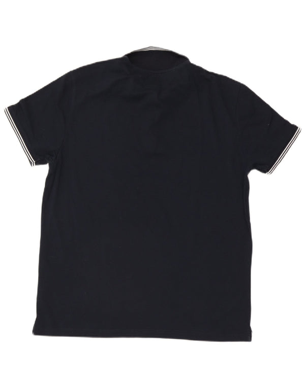 Champion muška polo majica Easy Fit 2XL tamnoplavi pamuk