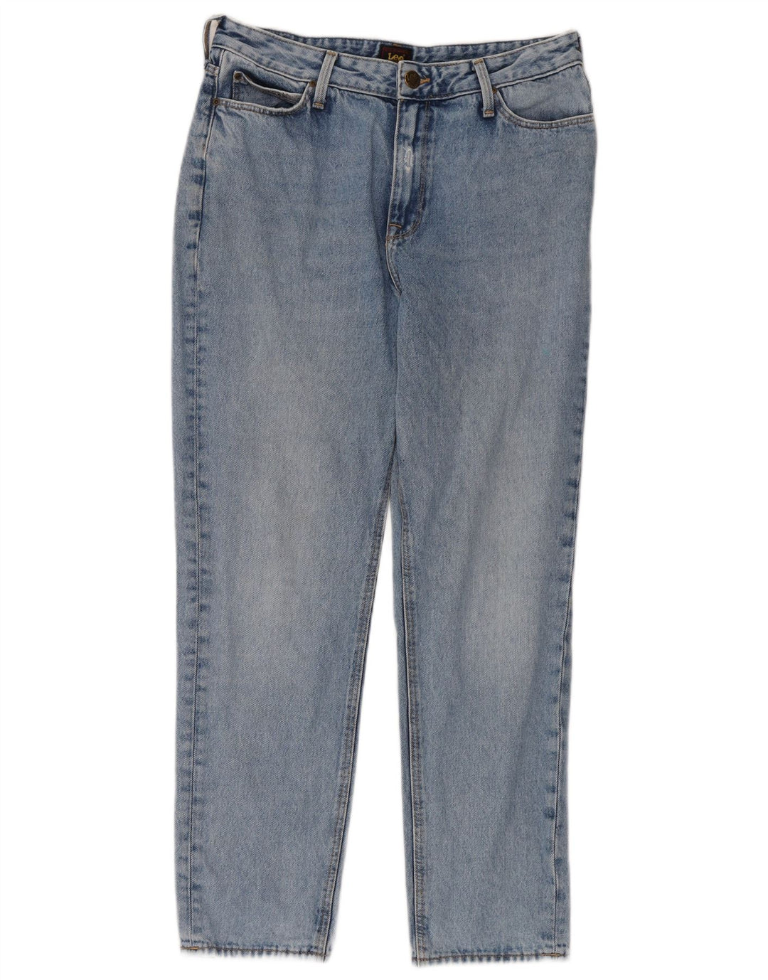 Lee Mens Mom Straight Jeans W30 L31 Plavi pamuk