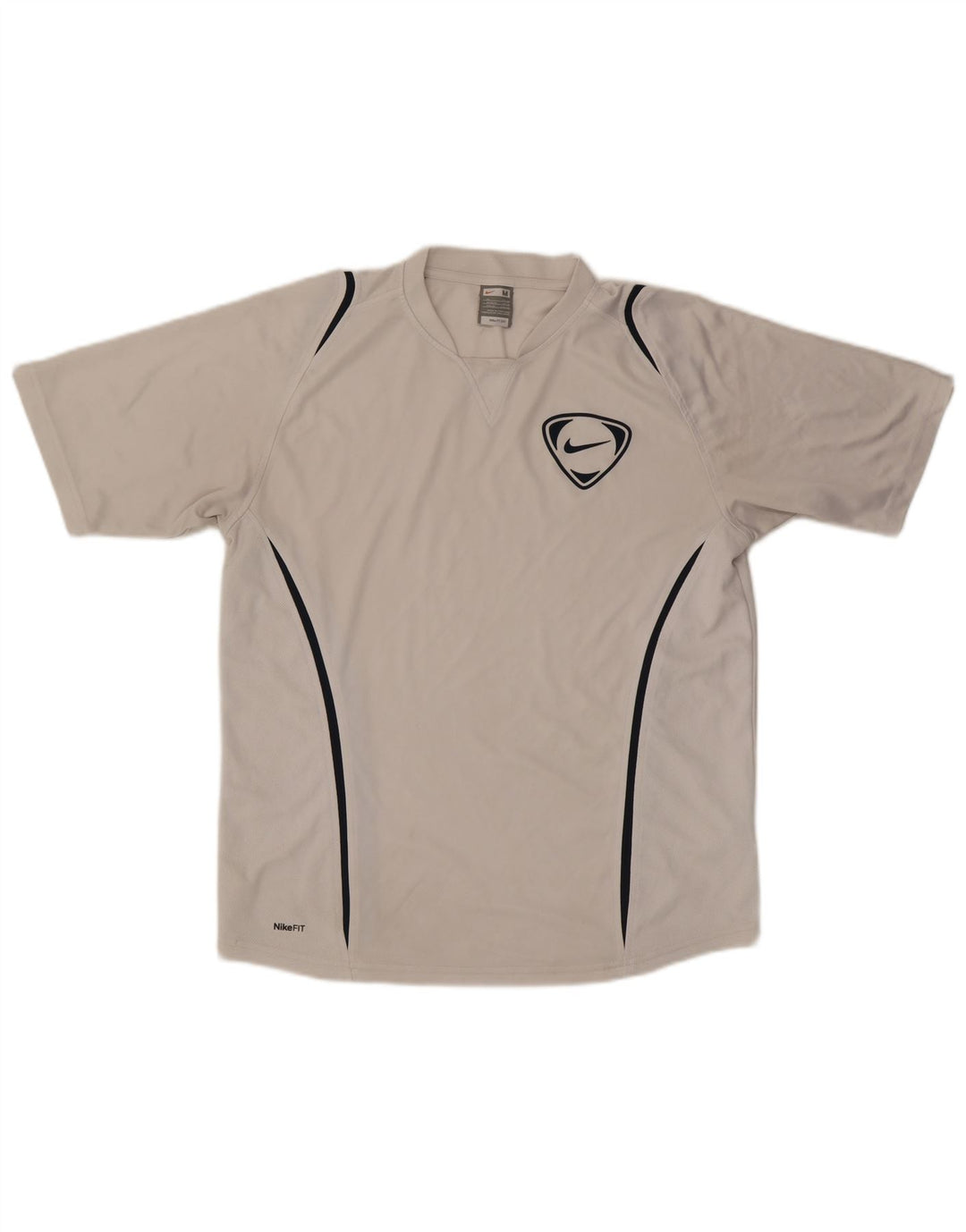 Nike Muška majica kratkih rukava UK 39/41 Srednje bijeli poliester