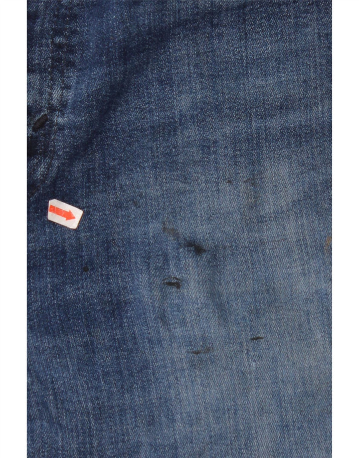 LEVI'S Muške 502 sužene traperice W34 L32 Plavi pamuk