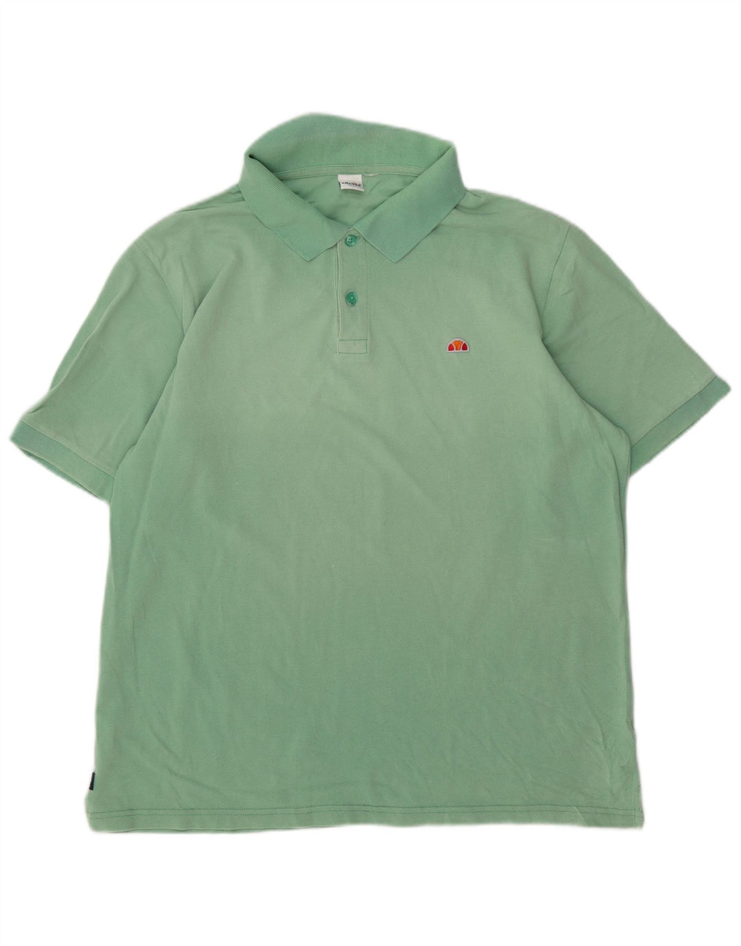 ELLESSE Mens Polo Shirt Large Green Vintage Ellesse and Second-Hand Ellesse from Messina Hembry 