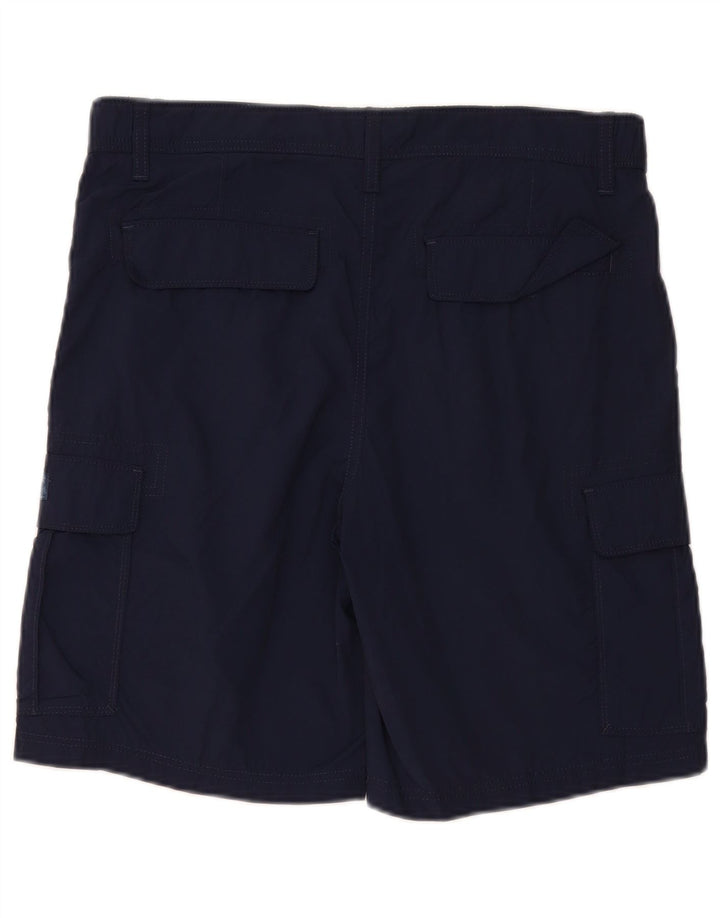 IZOD Muške kargo kratke hlače za slanu vodu W32 srednje tamnoplavi poliamid