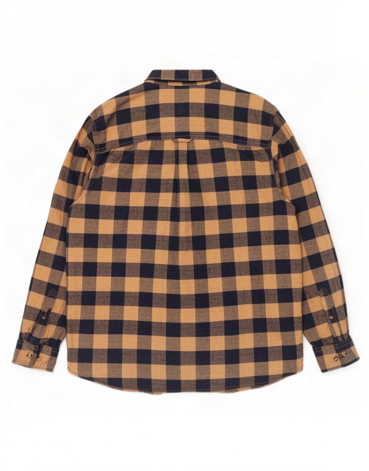 Fat Face muška flanelska košulja XL bež gingham pamuk