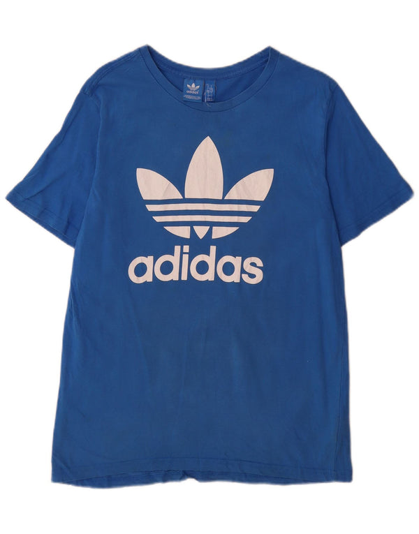 Adidas muška majica s grafičkim motivima, veliki plavi pamuk