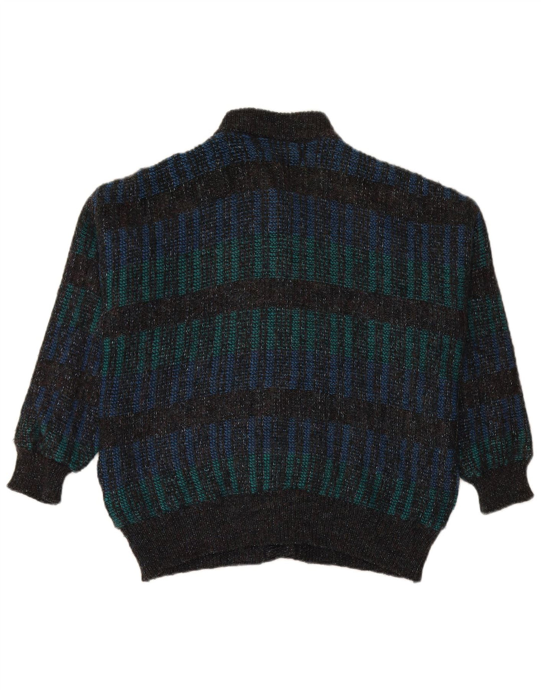 ST MICHAEL Womens Cardigan Sweater UK 12/14 Medium Multicoloured Check