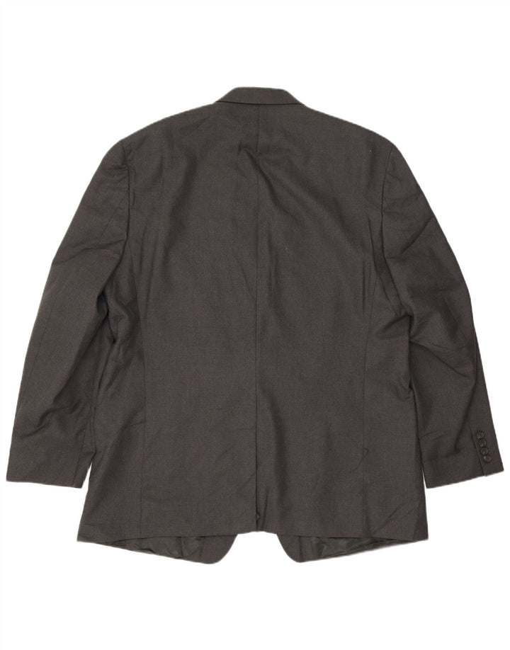 Chaps Muška jakna sa 2 gumba UK 48 4XL sivi poliester