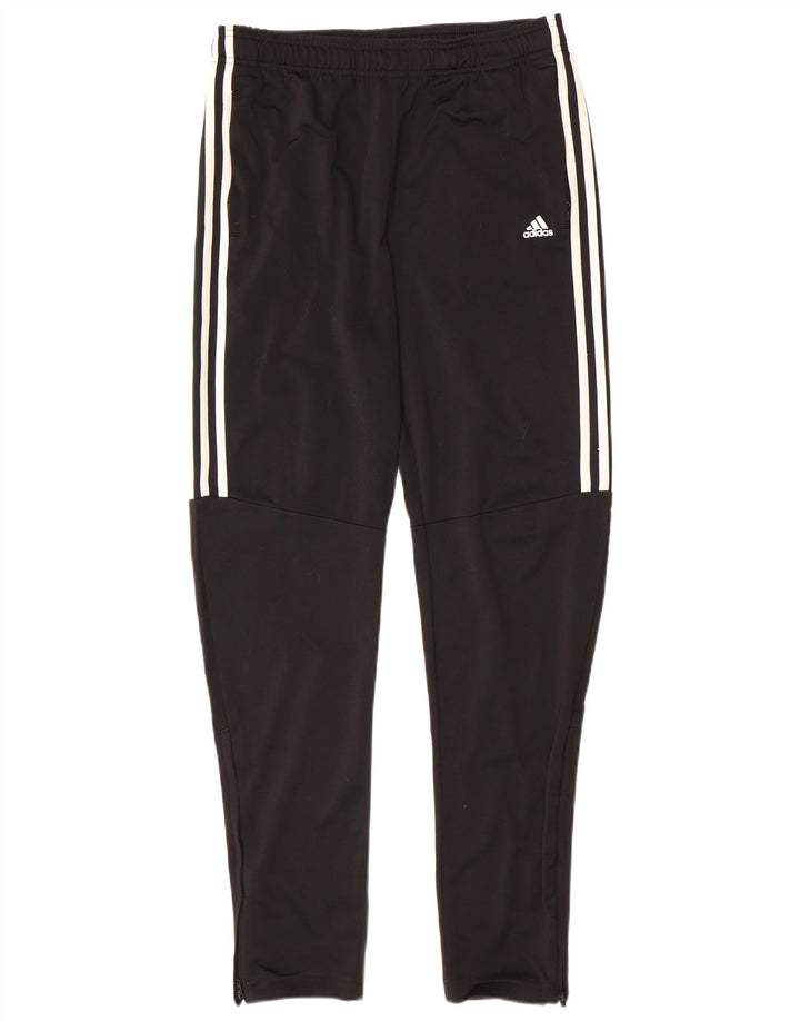 ADIDAS Hlače za trenirku za dječake 15-16 godina crne poliesterske