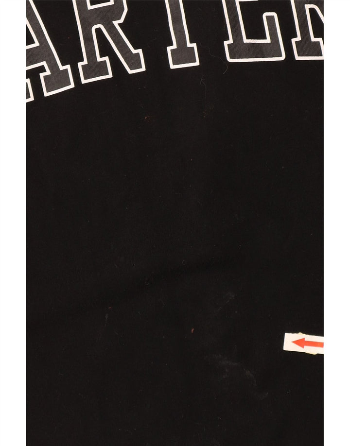 STARTER Muška majica kratkih rukava s grafičkim motivima, mali crni pamuk u blokovima boja