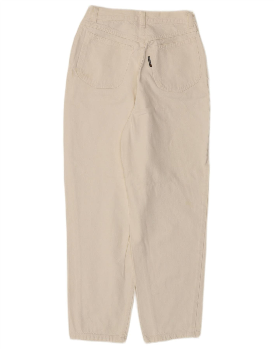 STEFANEL Ženske traperice visokog struka IT 44 srednje W24 L27 sivobijeli pamuk