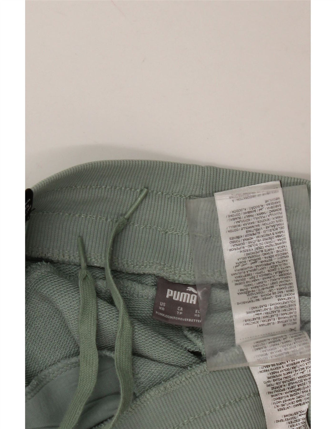 PUMA ženske sportske kratke hlače UK 6 XS plavi pamuk