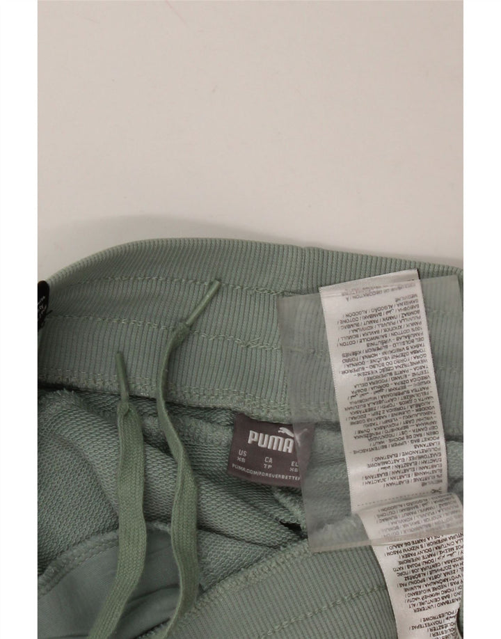 PUMA ženske sportske kratke hlače UK 6 XS plavi pamuk