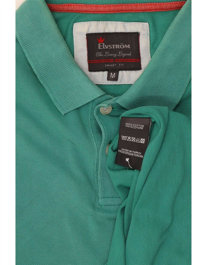 Elvstrom muška polo majica Srednje zeleni pamuk