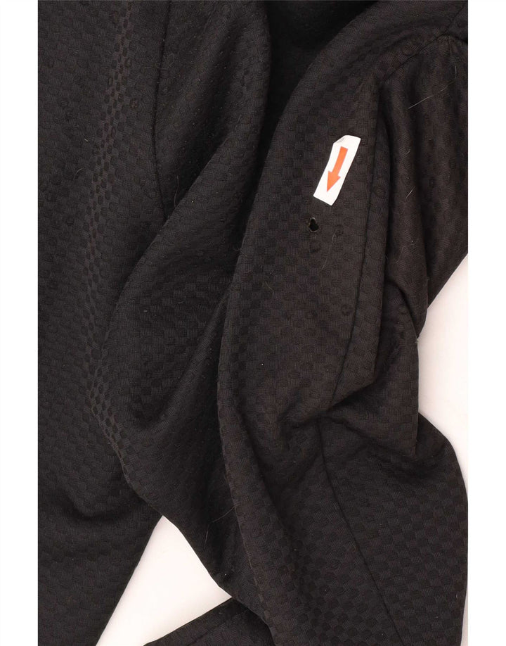 Adidas Ženske Graphic Trenirke Hlače UK 12 Srednji crni poliester