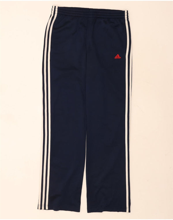 Adidas Hlače za trenirku za dječake 15-16 godina tamnoplave poliesterske