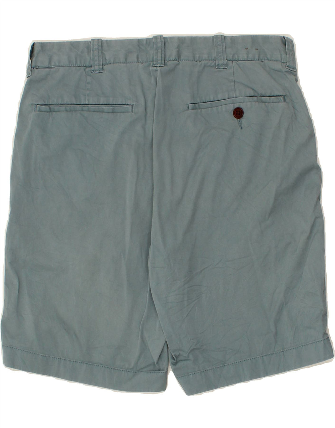J. CREW Mens Chino Shorts W30 Medium Blue Cotton Vintage J. Crew and Second-Hand J. Crew from Messina Hembry 