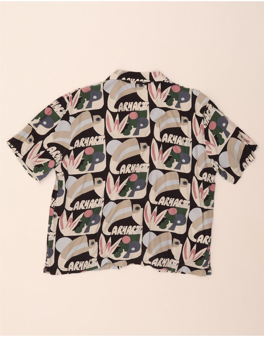 CARHARTT muška grafička majica kratkih rukava, veliki raznobojni patchwork