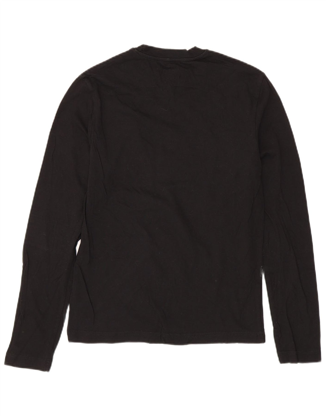 CALVIN KLEIN JEANS Muška majica dugih rukava s grafičkim motivima, mala, crna pamučna