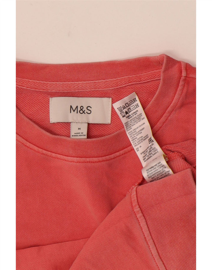 Marks & Spencer muški džemper srednje veličine, ružičasti pamuk