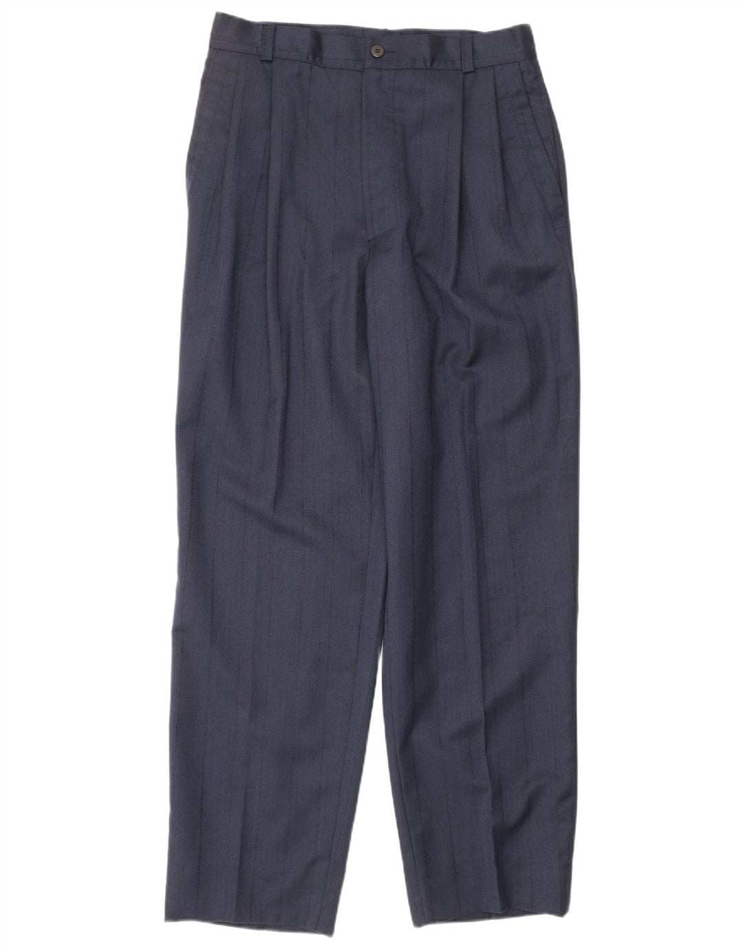 GIANNI VERSACE Muško dvodijelno odijelo UK 40 Large W30 L30 Mornarsko plava klasična