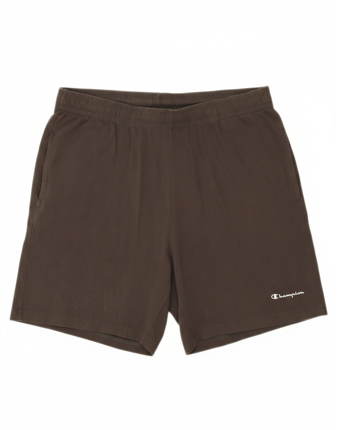 CHAMPION Mens Sport Shorts Large  Grey Cotton