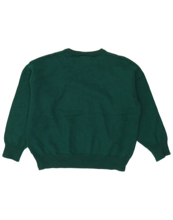Lacoste muški džemper s okruglim izrezom veličina 7 2XL zelena nova vunena