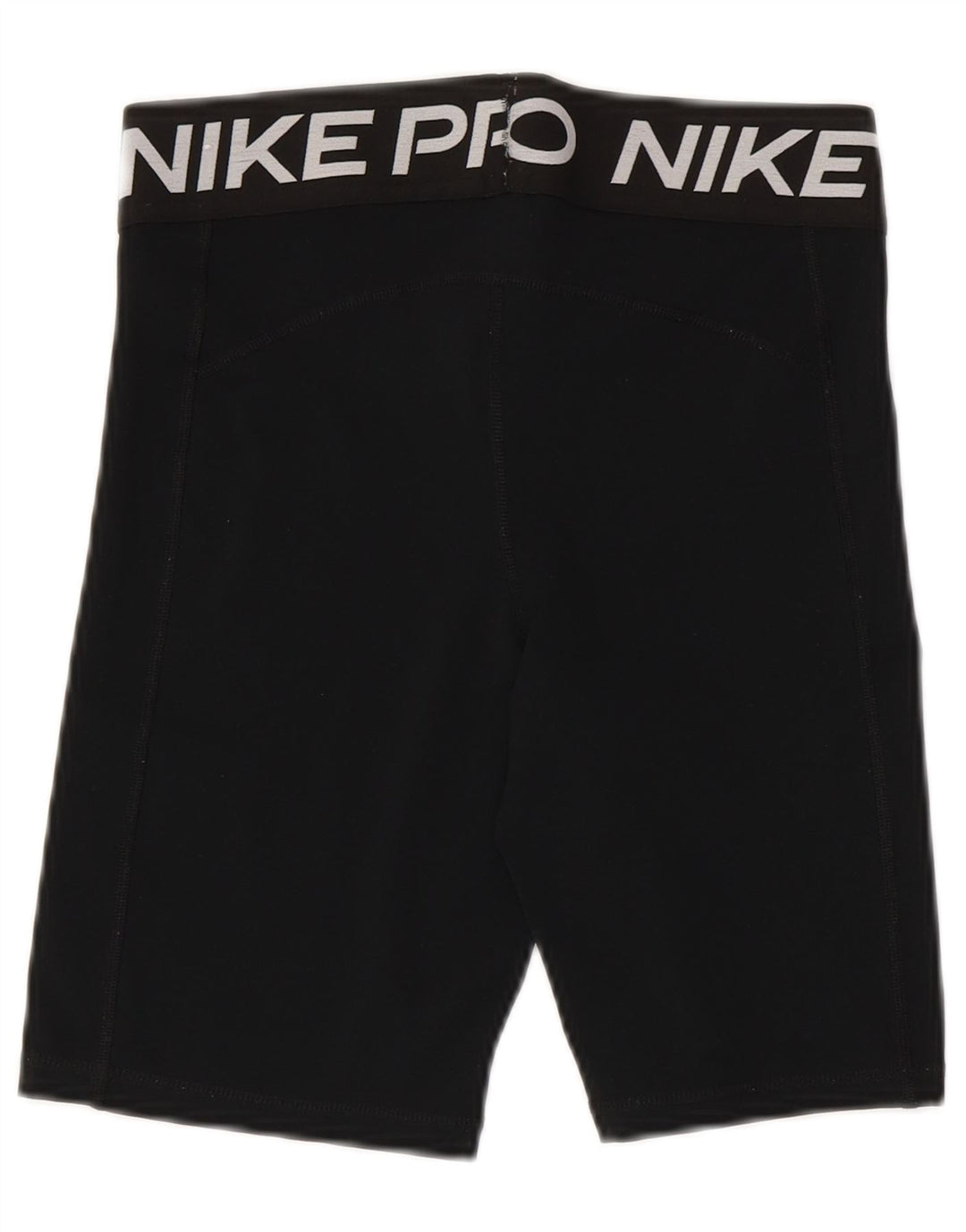 NIKE Ženske Dri Fit Graphic Sport Shorts UK 12 Srednji crni poliester