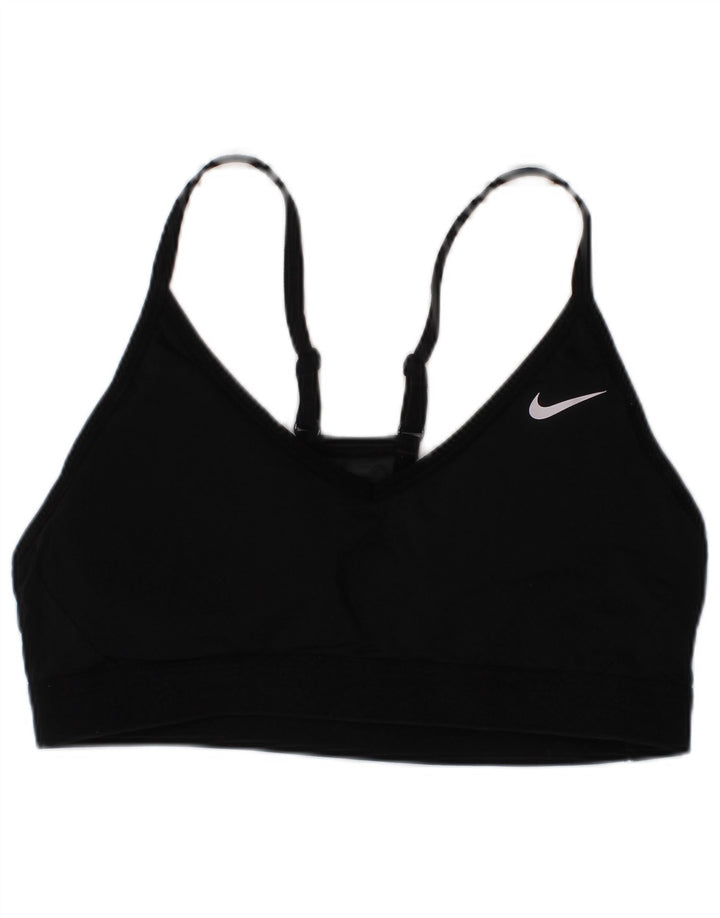 Nike ženski Dri Fit sportski grudnjak srednji crni sportski