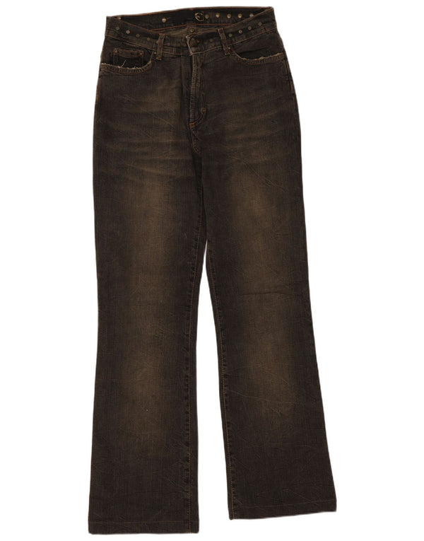 Just Cavalli ženske traperice s bootcut W29 L27 smeđi pamuk