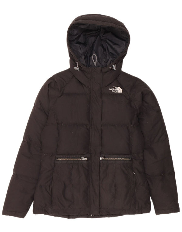 The North Face ženska prevelika podstavljena jakna s kapuljačom UK 6 XS crna
