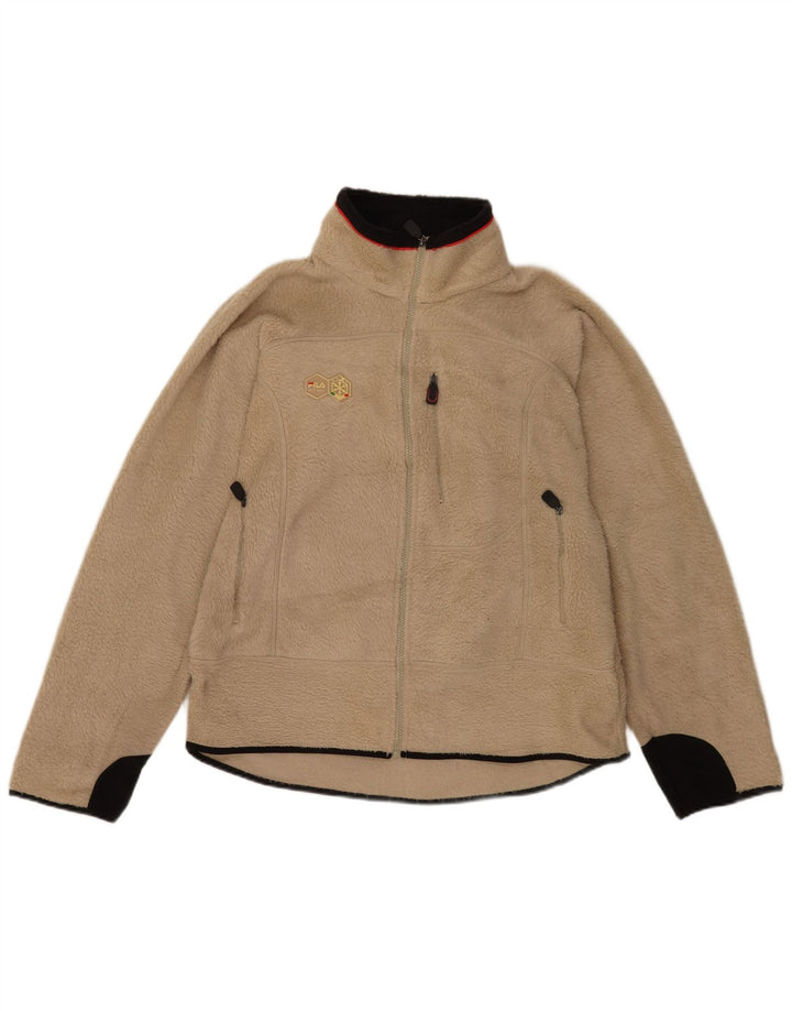 Fila Muška jakna od flisa UK 40 Large Beige Colourblock Poliester
