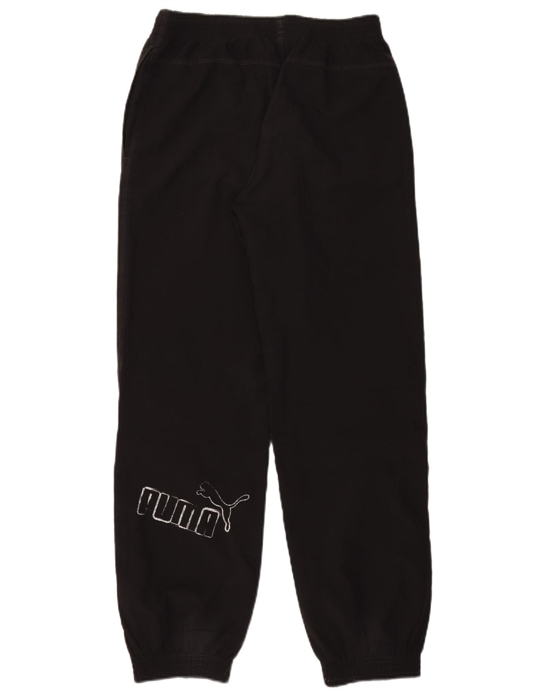 Puma Boys Graphic Trenirka Hlače Joggers 13-14 godina crni poliester
