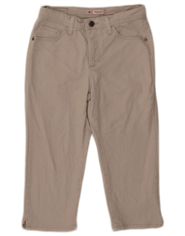Lee ženske petite kapri traperice US 4 male W27 L18 bež