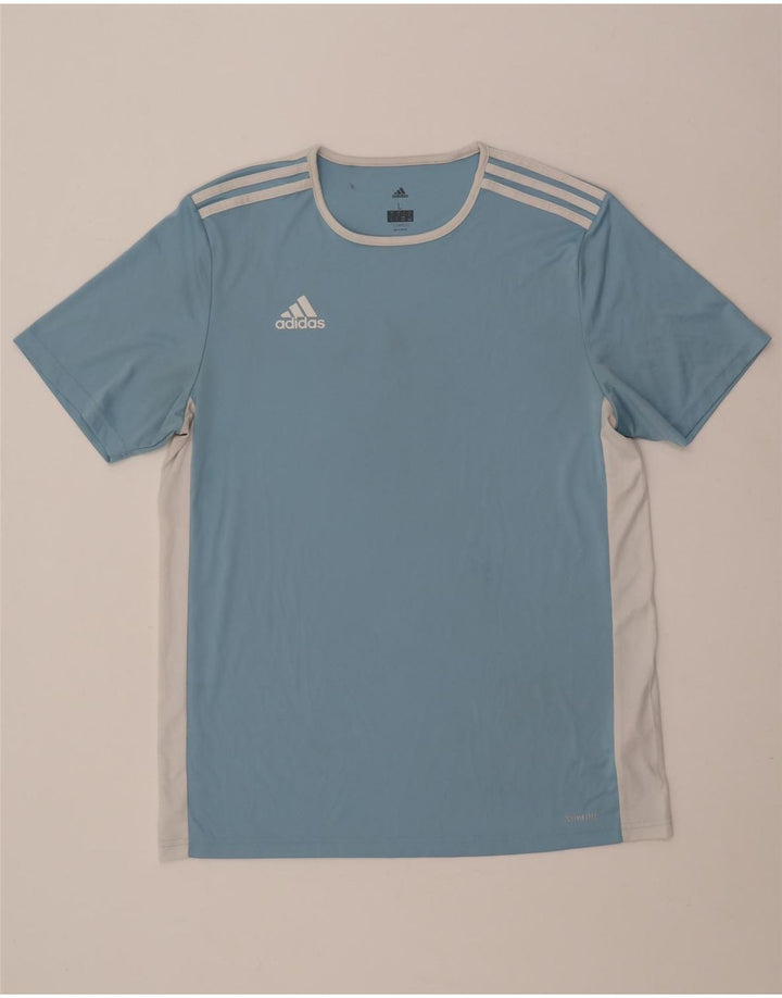 Adidas muška majica Climalite Top veliki plavi poliester u boji