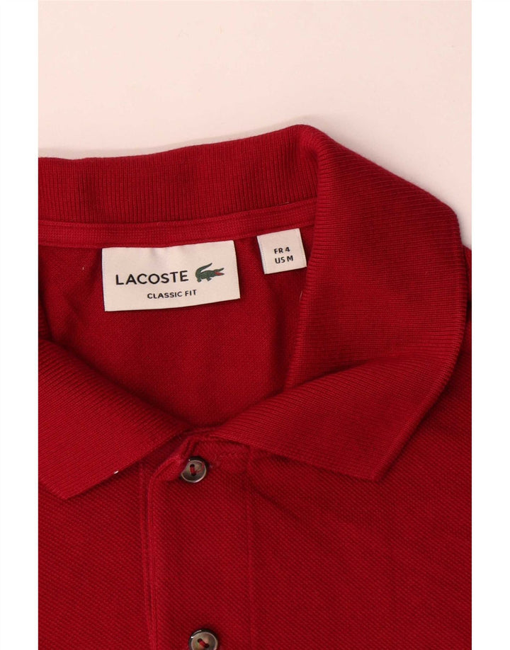 Lacoste muška klasična polo majica veličine 4 srednje crvene boje
